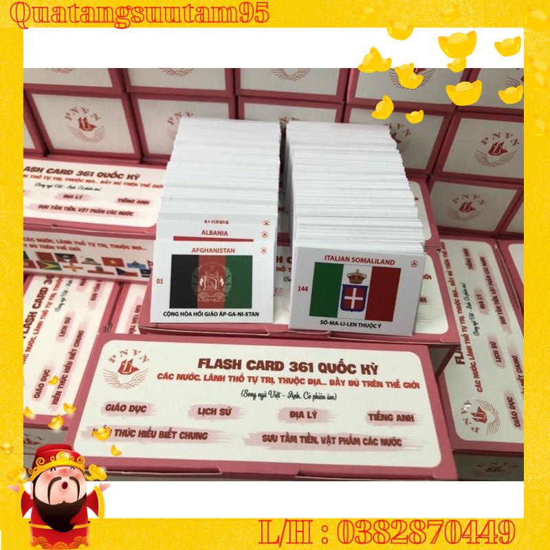 ♨۞♣Hộp 361 Lá Cờ Quốc Kỳ Của Các Nước, Gia Trên Thế Giới