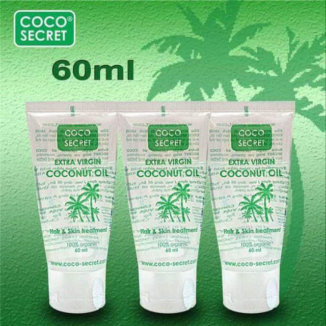 (12.2022) Dầu dừa Coco Secret tuýp 60ml