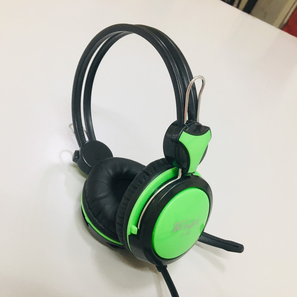 Tai Nghe Chụp Tai TAKO 590/F-13/T4 - Headphone chùm tai game thủ - Màu Xanh Lá - Hàng Chính Hãng - Bảo hành 6 tháng