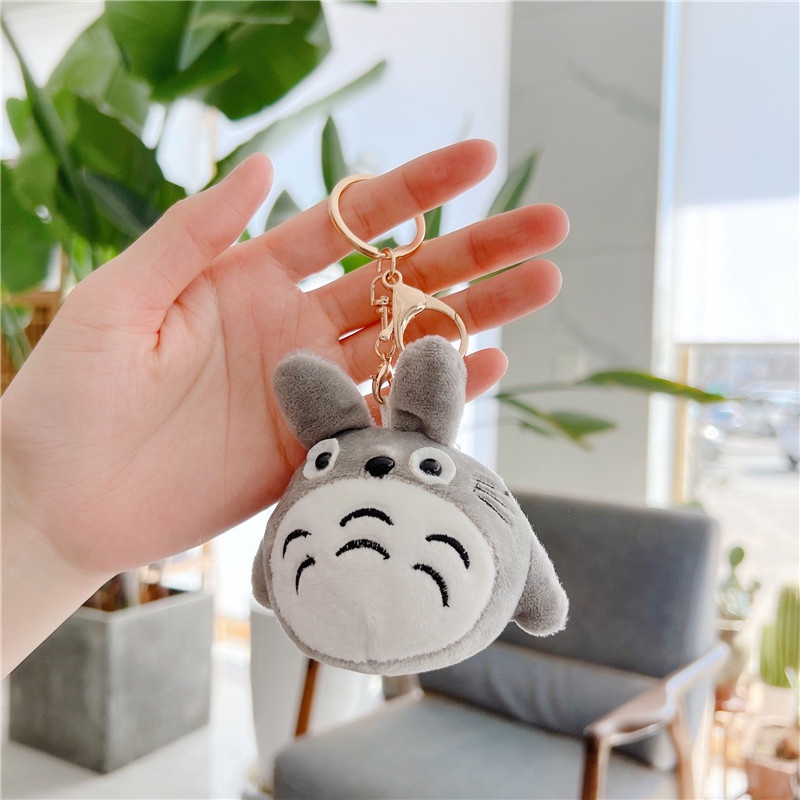 MÓC KHÓA TOTORO THÚ BÔNG PHỤ KIỆN CÓ MÓC GÀI TÚI