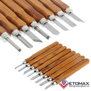 📌📌📌 Bộ 8 dao khắc, đục tiện gỗ đa năng cao cấp ✨ [ SALE SIÊU KHỦNG ]