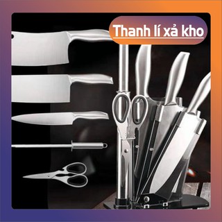 [𝐗𝐚̉ 𝐊𝐡𝐨] [𝐒𝐢̉ 145𝐊][FREESHIP] Bộ Dao Nhật Inox 6 món Đúc Nguyên Khối - Chipmart Gía Rẻ, Chất Lượng Vượt Trội
