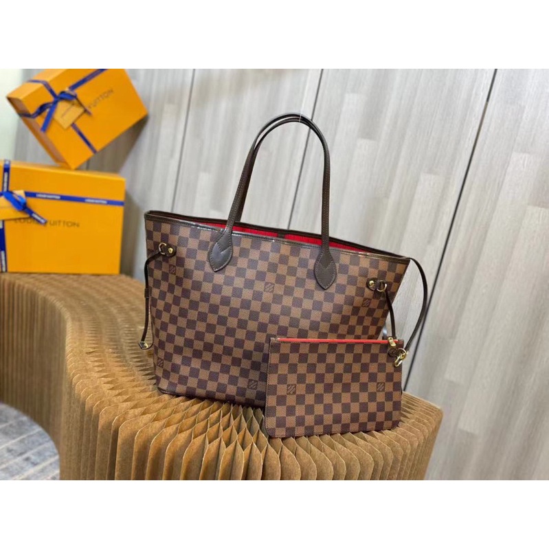 Túi LV Neverful size 31x28x14 - Bản SUP [Fullbox NC]