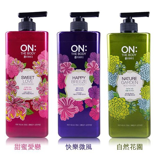 Sữa tắm nước hoa On The Body Perfume Shower Body Wash Hàn Quốc(900ml)