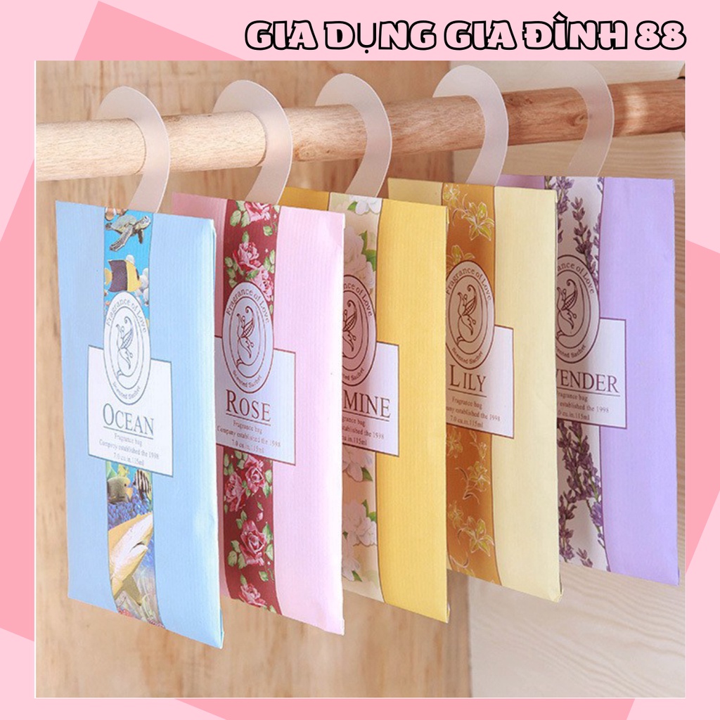 Túi Thơm Thảo Mộc Tinh Dầu Tự Nhiên Treo Phòng , Tủ Quần Áo Thông Minh , Túi Thơm Gía Sỉ 1297 Shop Gia Dụng Gia Đình 88