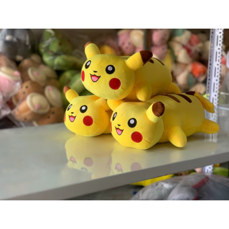 Gấu bông nhiều mẫu mã . pikachu ,cá sấu , chó , mèo thú nhồi bông chi bé ảnh thật hàng đẹp