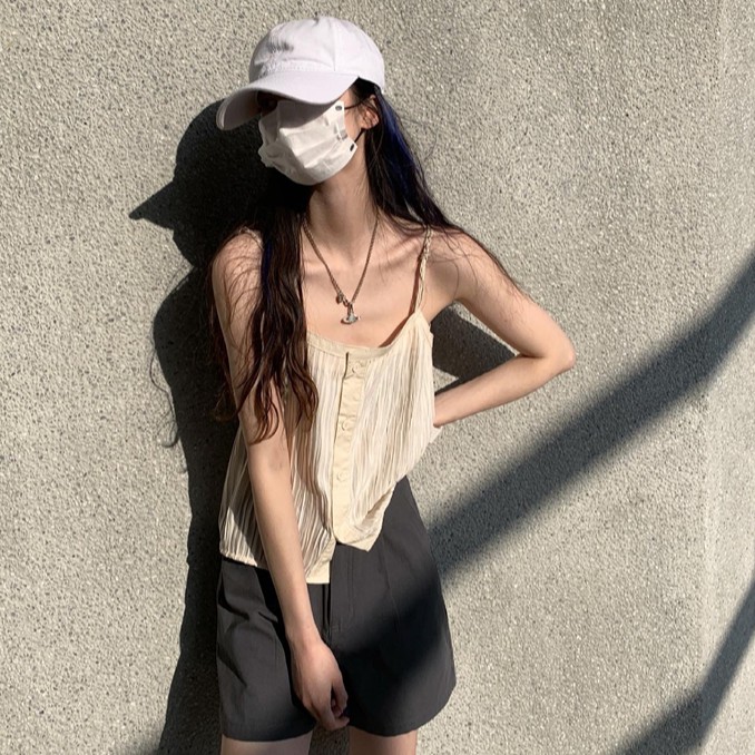 Áo Kiểu Xếp Ly Dáng Rộng Phong Cách Hàn Quốc Đơn Giản 43053 | BigBuy360 - bigbuy360.vn