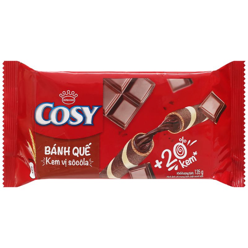 BÁNH QUẾ COSY 135GR 4 VỊ