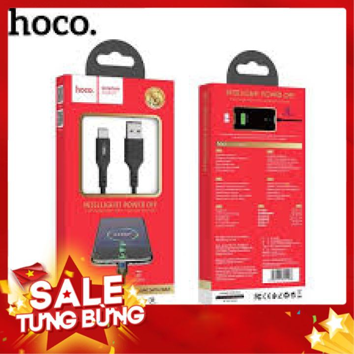 Dây cáp sạc HoCo U79 type c micro usb iphone 6,7,8 chính hãng chống cháy nổ dây sạc lighting phụ kiện Poogroup