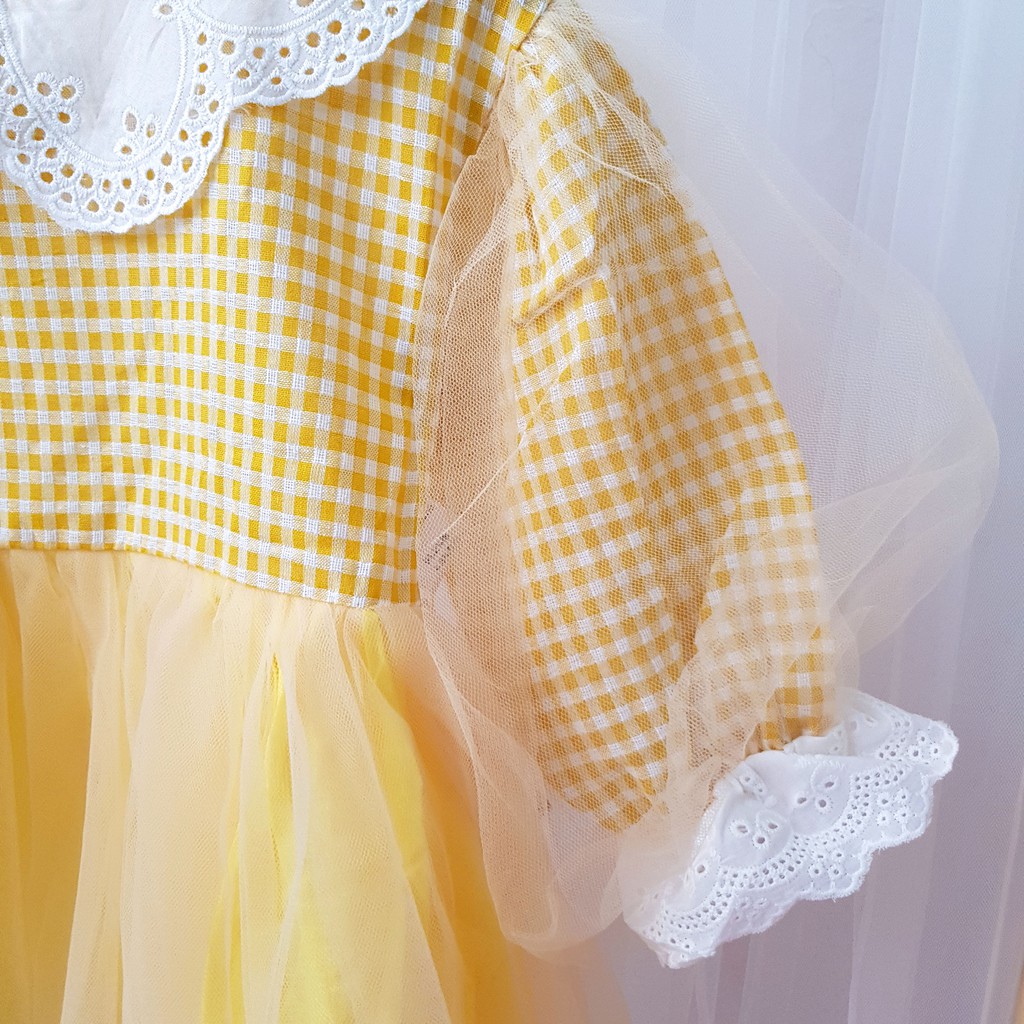 Váy babydoll công chúa xinh xắn cho bé gái 2 đến 3 tuổi