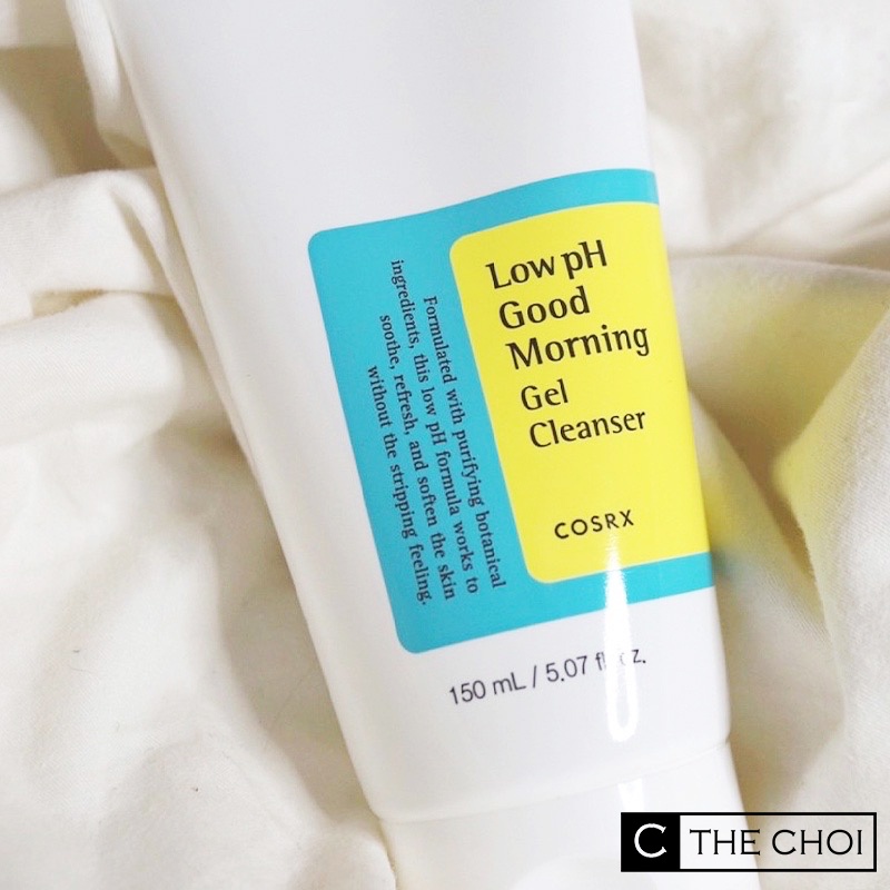Sữa Rửa Mặt Cosrx Low pH Good Morning Gel Cleanser dành cho da dầu da mụn 150ml