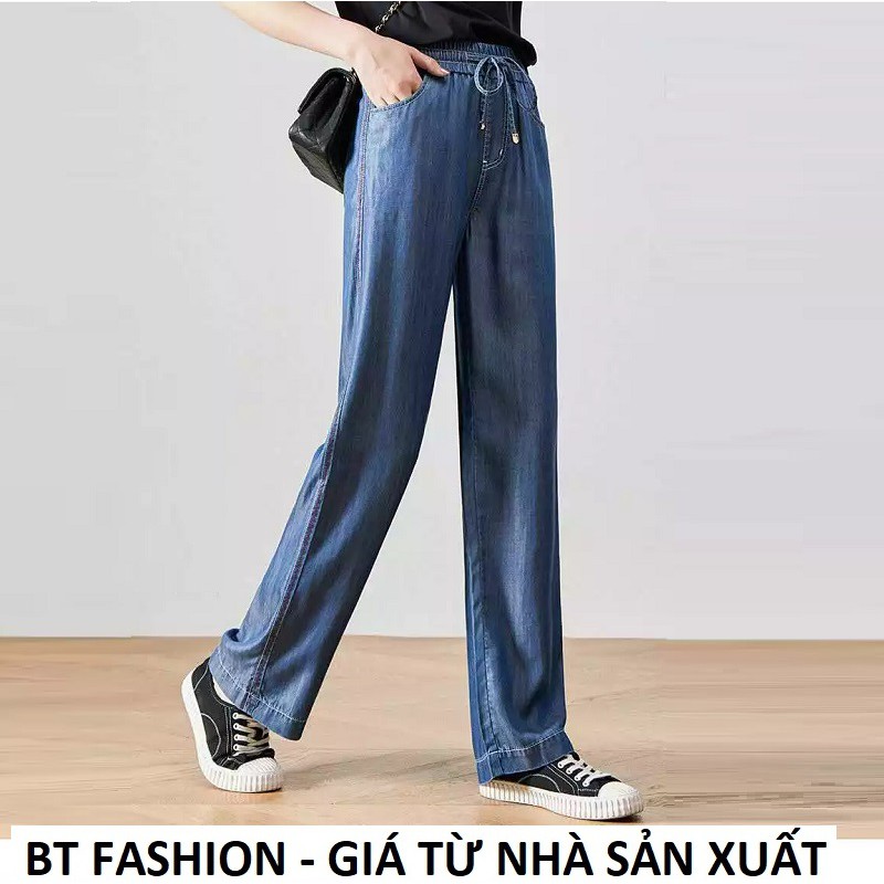 Quần Jean Lụa Coton, Vải Mềm Thời Trang HOT - BT Fashion (CH01) + Hình Thật, Video ThậtQuần legging