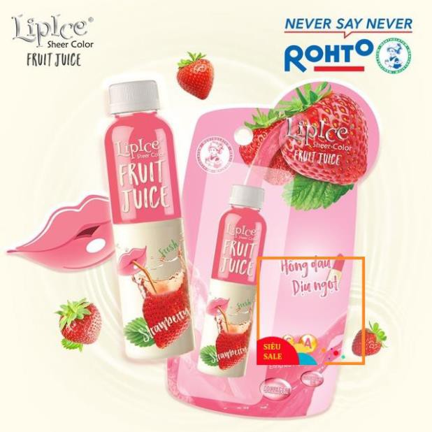 Son dưỡng có màu Lipice Sheer Color Fruit Juice 4g