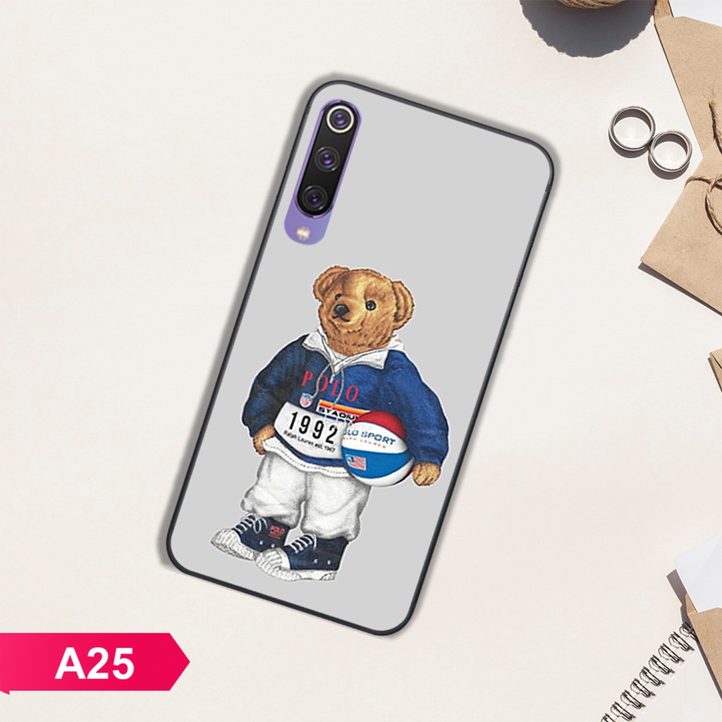 ỐP LƯNG XIAOMI MI 9/MI 9 SE HÌNH GẤU HOẠT HÌNH CỰC ĐÁNG YÊU-GIÁ CỰC SỐC