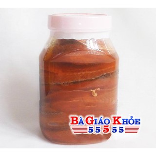 Mắm cá lóc nguyên con thương hiệu Bà Giáo Khỏe 55555 hủ 500Gram HSD 12 tháng - Đặc Sản Việt