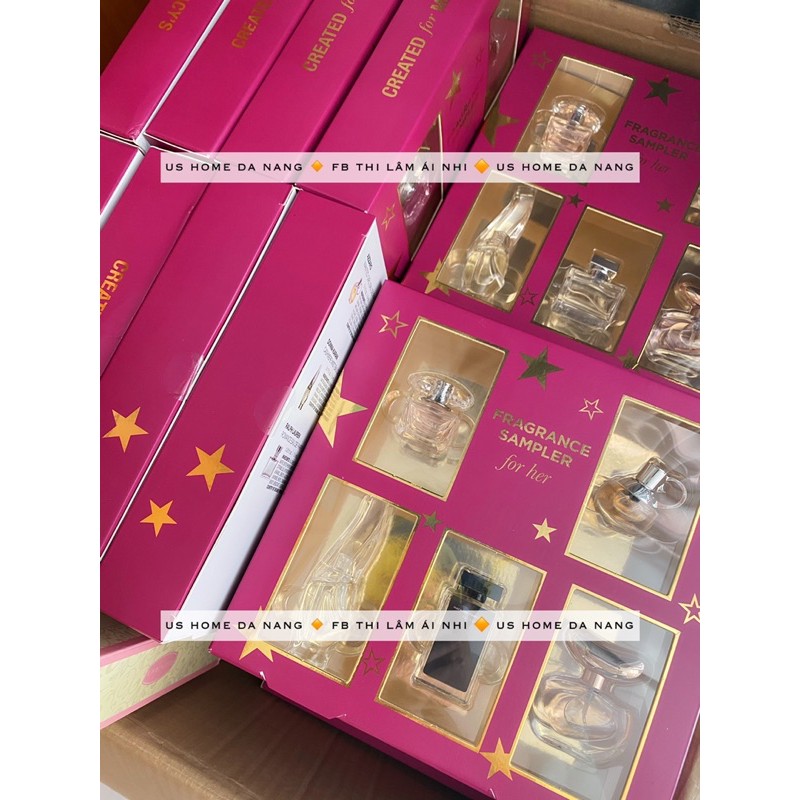 Set 5 nước hoa mini | Thế Giới Skin Care