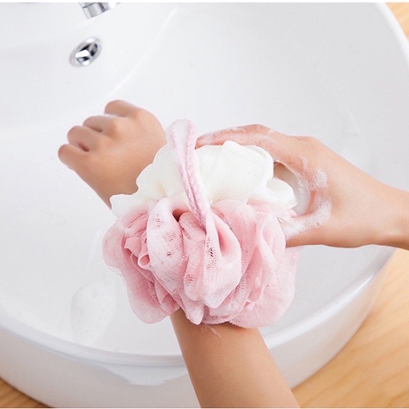 Bông tắm chuyên dụng cao cấp giúp mềm mịn da