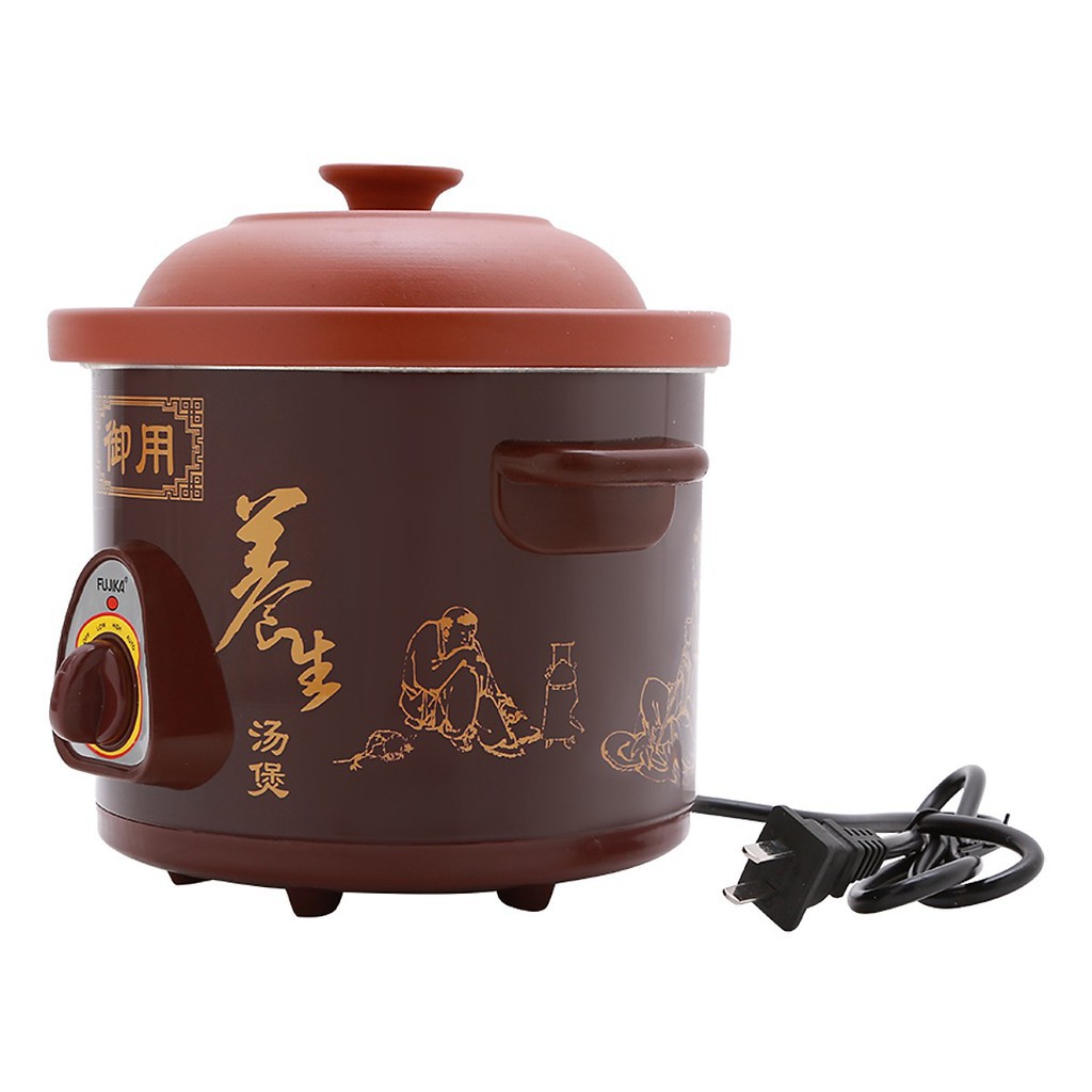 Nồi kho cá, hầm cháo nấu chậm Fujika FJ-KC-25 dung tích 2.5L