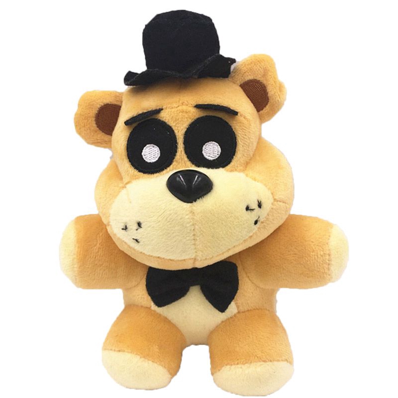 gấu bông thú nhồi bông 18 Cartoon Game FNAF Five Nights At Freddy's Foxy Chica Bonnie Golden Freddy Plush Toy