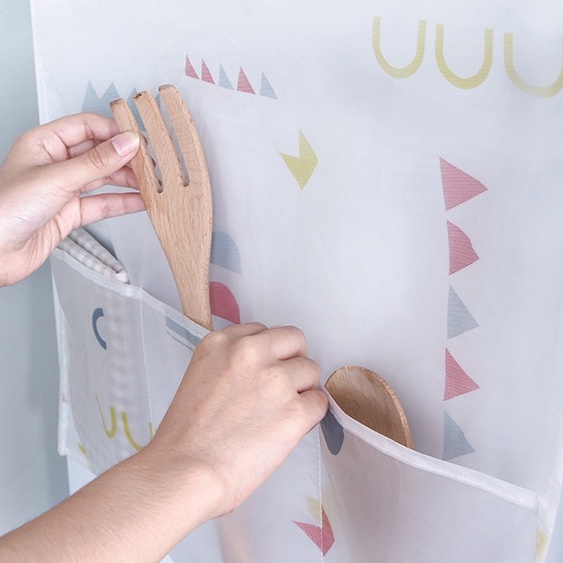 Tấm Phủ Tủ Lạnh Chắn Bụi Bẩn Tiện Dụng Cho Gia Đình MINISHOP H094