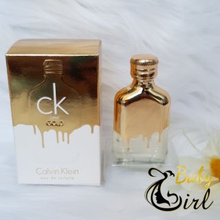 Nước Hoa Unisex Calvin Klein CK One Gold 10ml