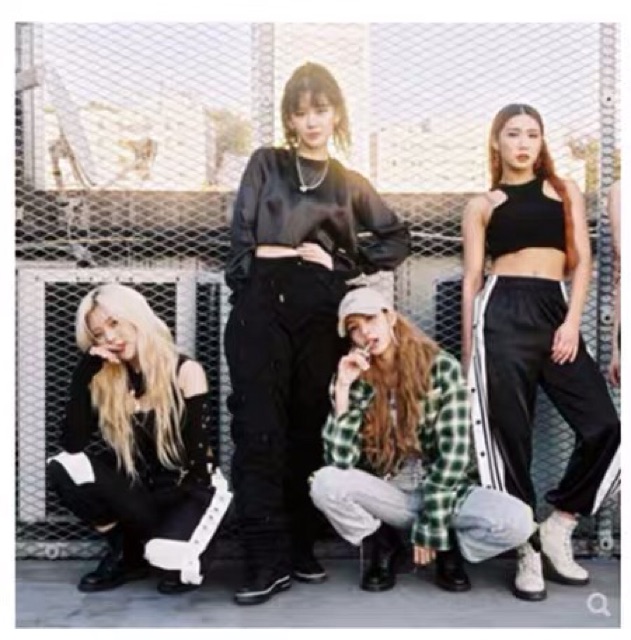 ÁO SƠ MI LISA BLACK PINK + ẢNH THẬT