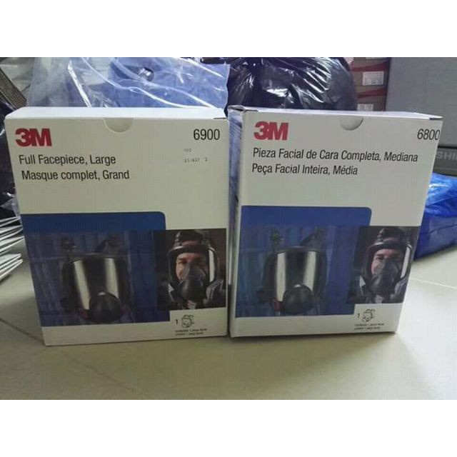 Trọn bộ mặt nạ 3m 6800+phin lọc 6001CN