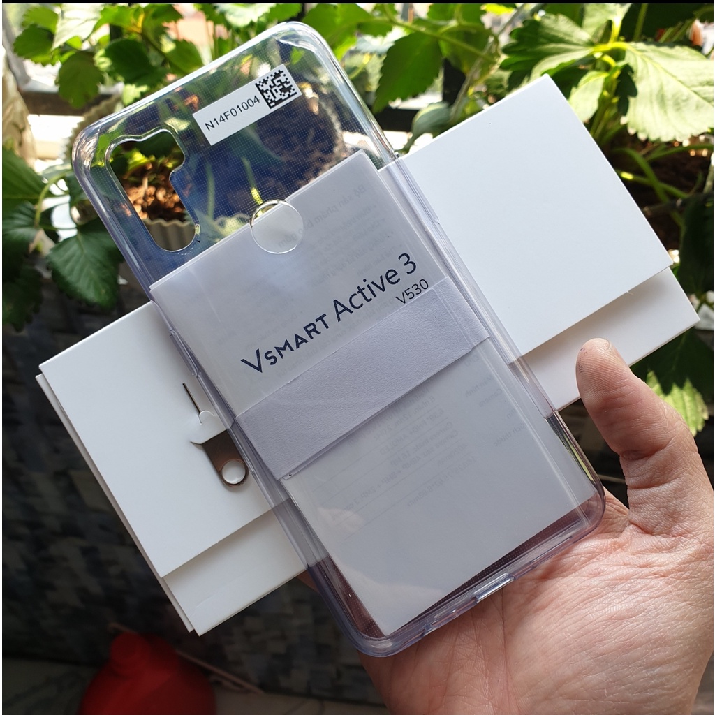 Ốp lưng silicon trong suốt chính hãng các dòng máy Vsmart: Aris/Pro, Active 3, Joy2+/3/4, Live/ Live 4, Star3/4/5