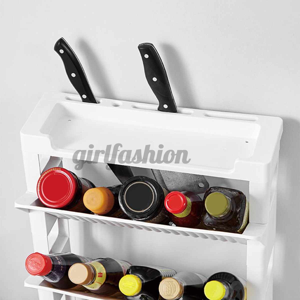 Giá Để Lọ Gia Vị 2 / 3 Tầng Tiện Lợi Cho Nhà Bếp