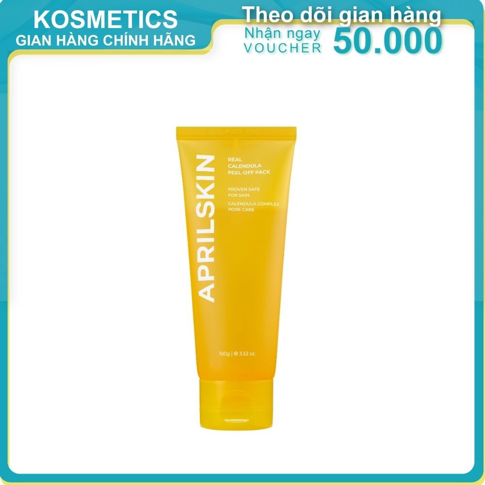Mặt nạ lột tẩy tế bào hoa cúc APRILSKIN Real Calendula Peel Off Pack