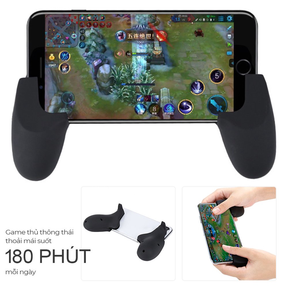 Tay cầm chơi game W-01 nhựa dẻo chính hãng phù hợp cho các dòng Samsung OPPO Vivo HUAWEI XIAOMi tay cầm điện thoại