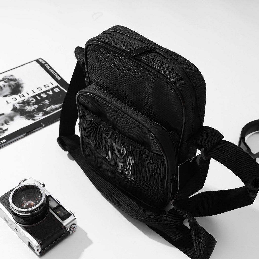 Túi Đeo Chéo MLB NY Vintage Đen Mini Bag Black Full Tag Code