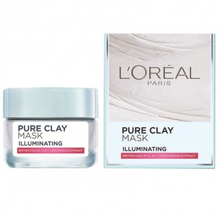 Mặt Nạ Đất Sét Sáng Da Tức Thì LOreal Paris Pure Clay Mask Illuminating 50g