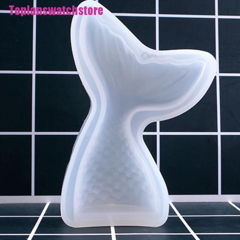 Khuôn Silicone Tạo Hình Đuôi Nàng Tiên Cá Trang Trí Bánh
