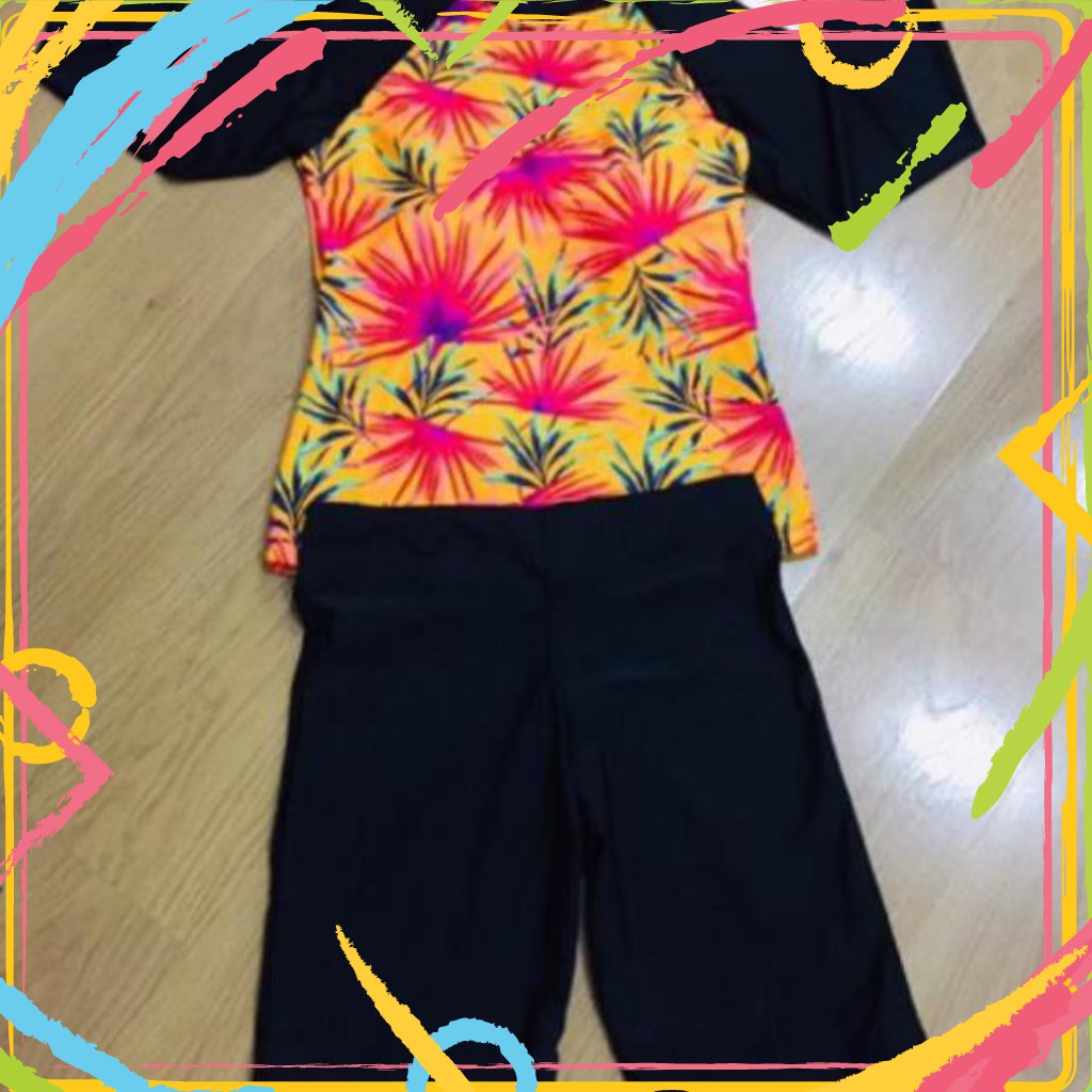 tuan00006 Áo tắm dài tay che bụng với quần đùi tuan00006 | BigBuy360 - bigbuy360.vn