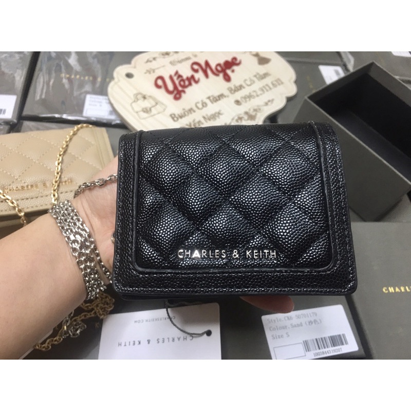 Ví mini trần trám hot new 2022 kèm dây đeo fullbox