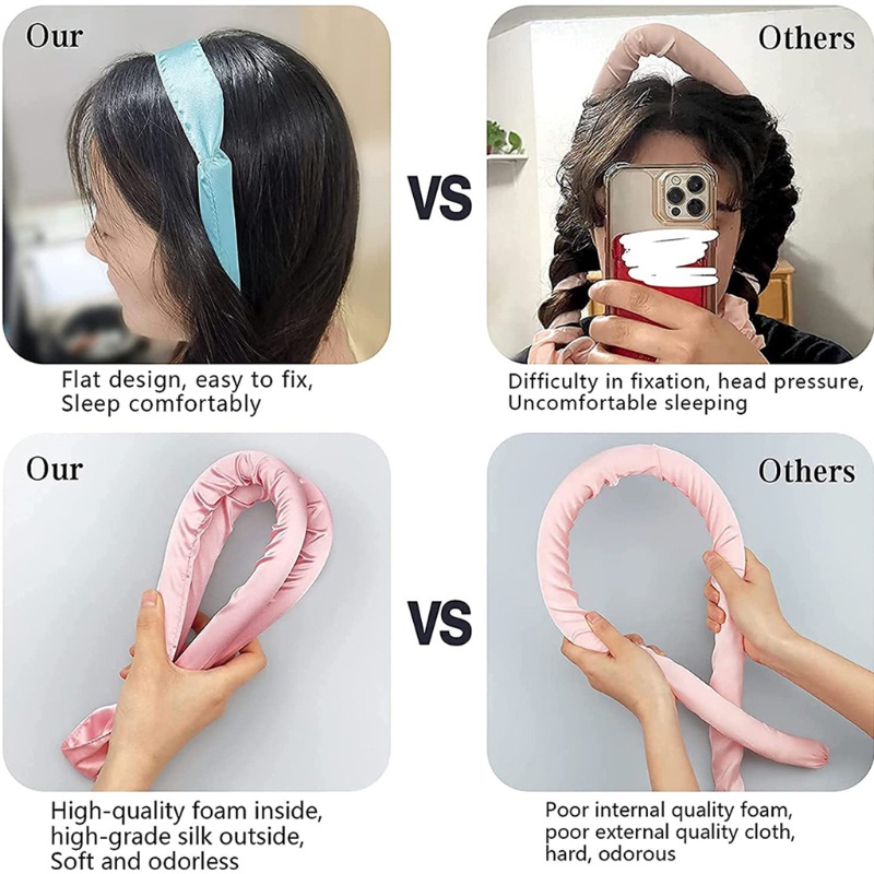 Máy Uốn Tóc Không Dùng Nhiệt Khi Ngủ YOUYO