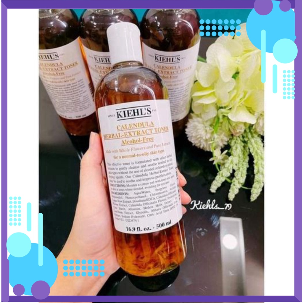 Nước hoa hồng toner Kiehl's 500ml hoa cúc