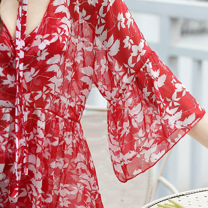 Bộ Đồ Bơi Ba Mảnh Cỡ Lớn Che Phủ Bụng Phong Cách Hàn Quốc Thời Trang Mùa Xuân Cho Nữ