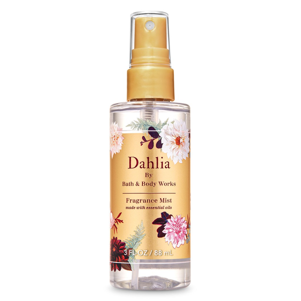 XỊT THƠM TOÀN THÂN MINI BATH AND BODY WORKS - DAHLIA
