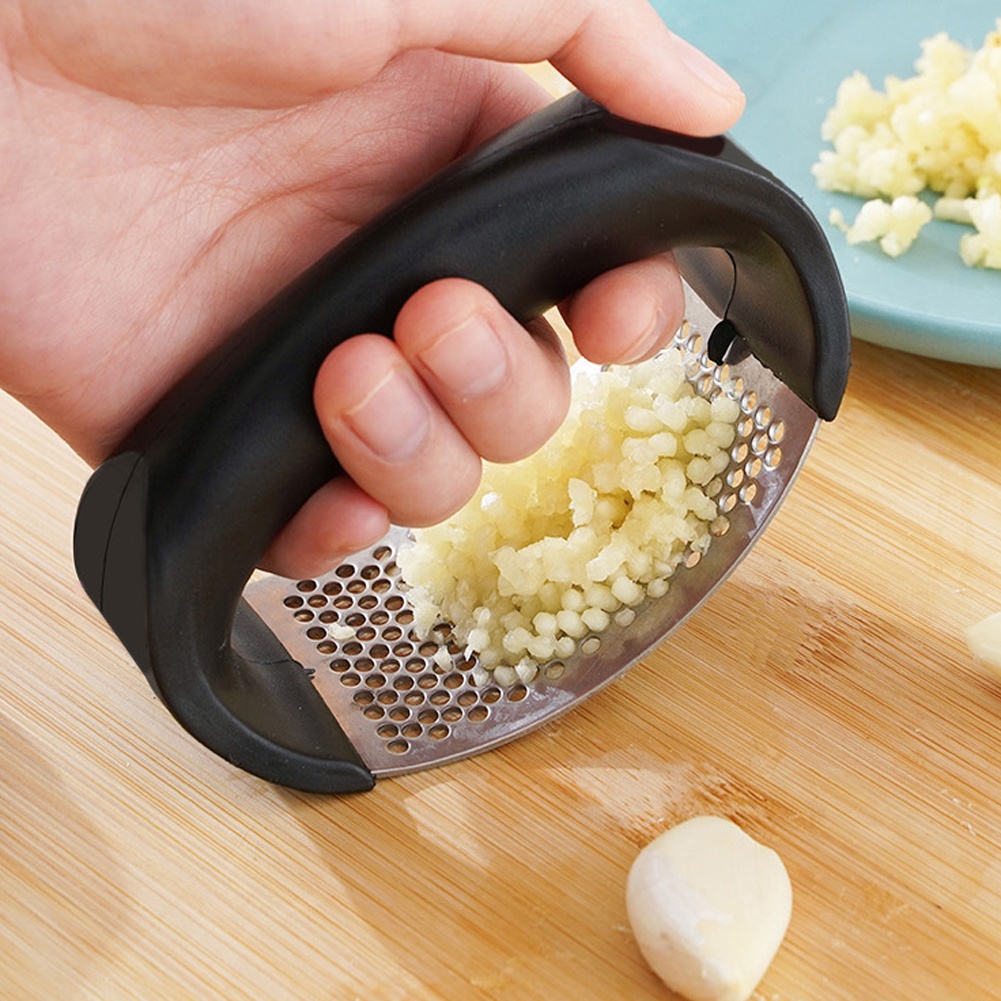 Dụng Cụ Nghiền Tỏi Bằng Thép Không Gỉ Chuyên Nghiệp
