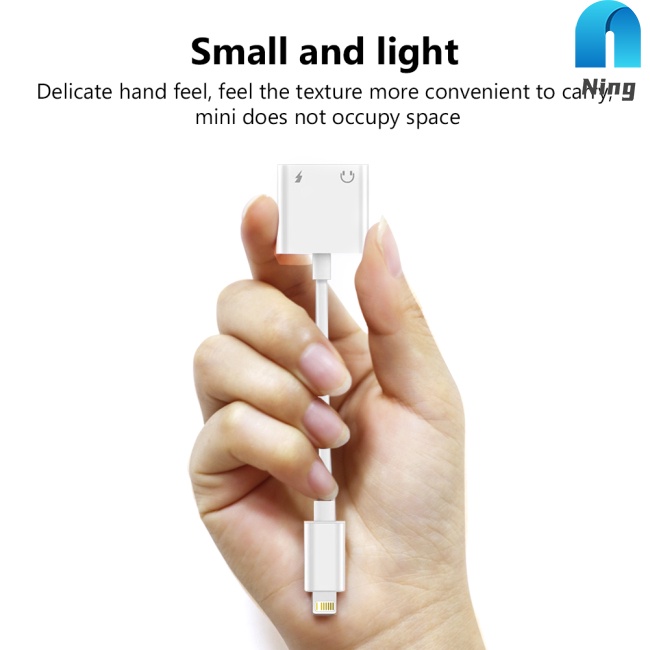 Cáp Chuyển Đổi Âm Thanh Jack Cắm 3.5mm Cho Iphone