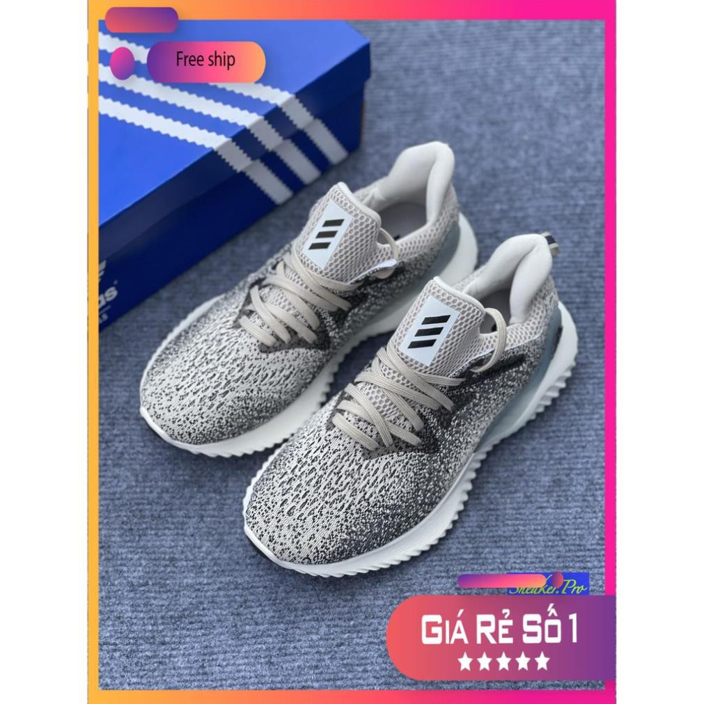 Giày thể thao sneaker nam nữ ALPHABOUNCE beyond 2018 muối tiêu | BigBuy360 - bigbuy360.vn