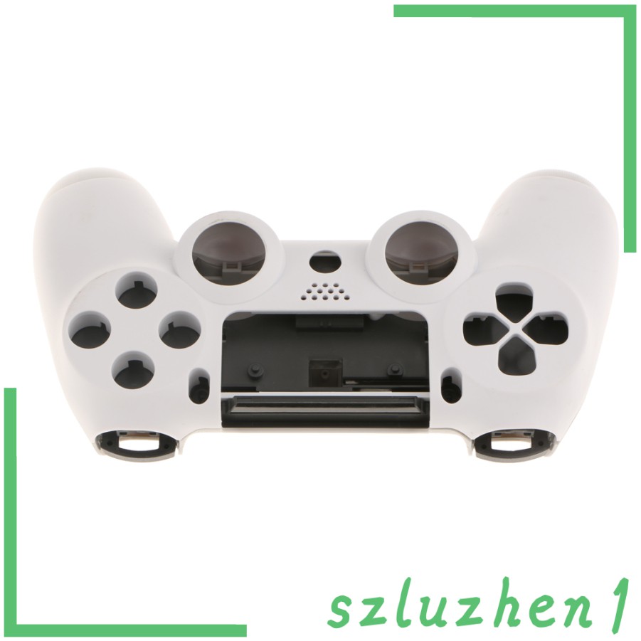 (Hi-Tech) 2 Vỏ Bảo Vệ Cho Tay Cầm Chơi Game Ps4 Pro Màu Trắng + Xanh