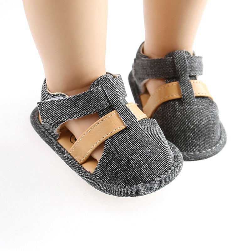 Giày Sandal Đế Mềm Chống Trượt Cho Bé Tập Đi