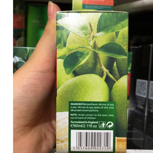 Tinh dầu bưởi tươi nguyên chất Grapefruit 60ml