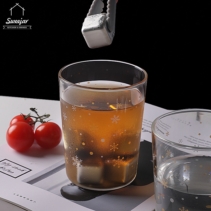 Cốc nước SWEEJAR chất liệu thủy tinh chịu nhiệt 450ml