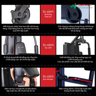 Giàn tạ đa năng Tech Fitness TF-78