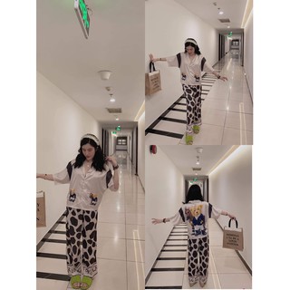 [Đồ Ngủ] Đồ Ngủ Pijama Cực Mát Nữ