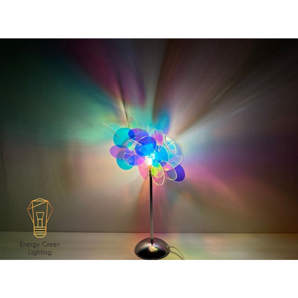 Đèn Trang Trí Vòng Cực Quang Đa Sắc Energy Green Lighting Siêu Đẹp DB-913,DB-914 - 2 Kích Thước - Trang Trí Phòng Ngủ